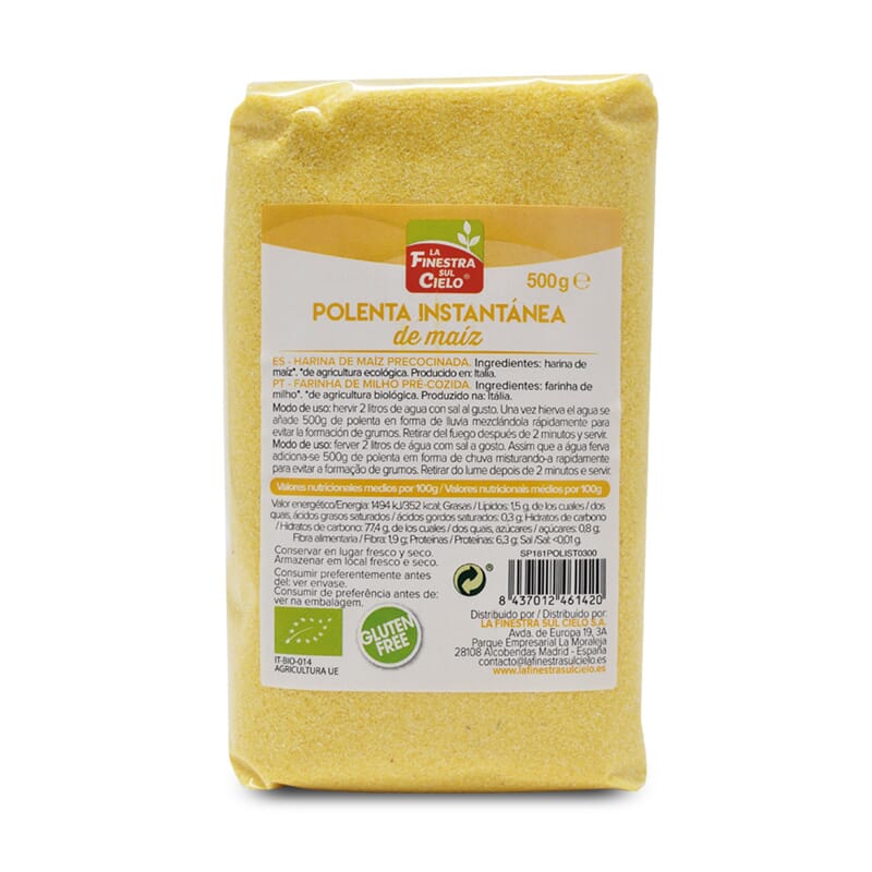 POLENTA INSTANTÁNEA BIO 500g