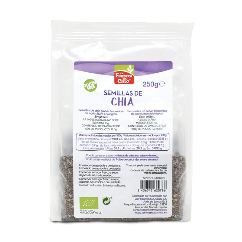 SEMILLAS DE CHÍA BIO 250g