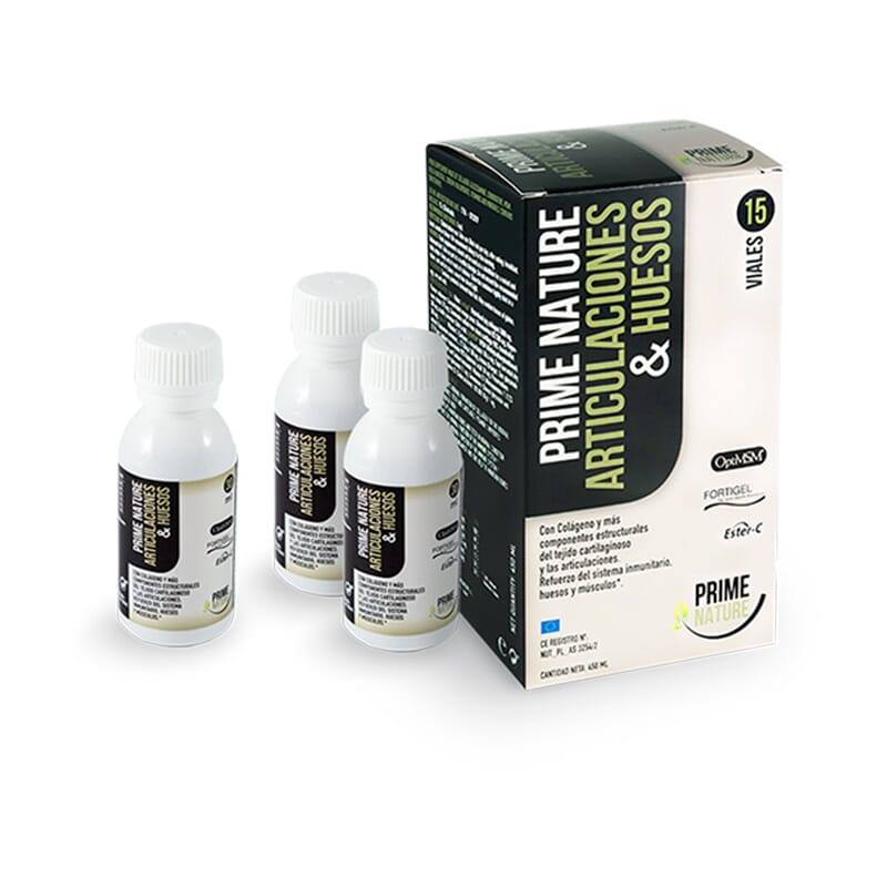 PRIME NATURE ARTICULACIONES Y HUESOS 15 Viales de 30ml