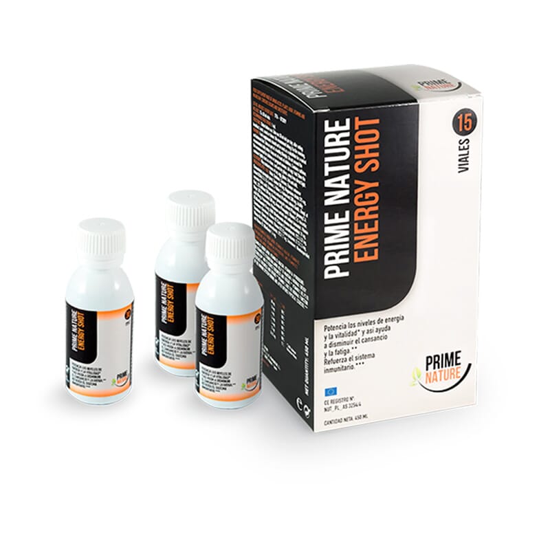 PRIME NATURE ENERGY SHOT 15 Viales de 30ml