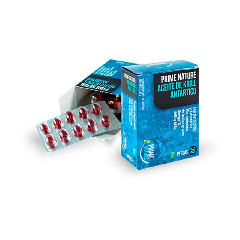 PRIME NATURE ACEITE DE KRILL ANTÁRTICO 30 Perlas