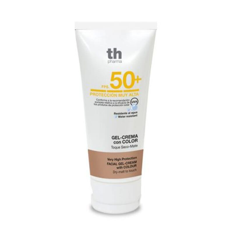 SUN GEL CREMA FACIAL CON COLOR DORE FPS 50+ 50 ml