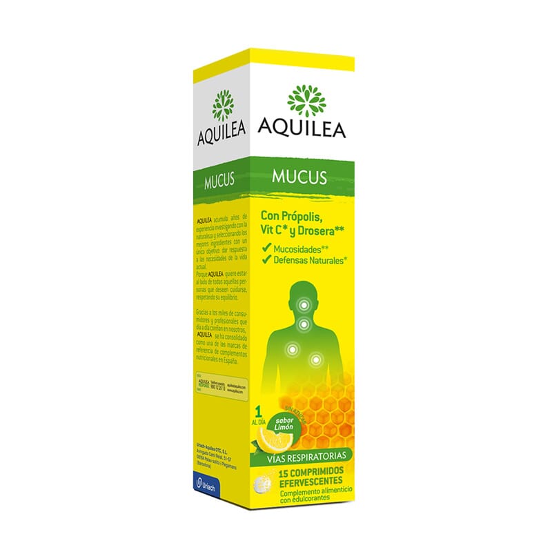 AQUILEA MUCUS 15 tabletten