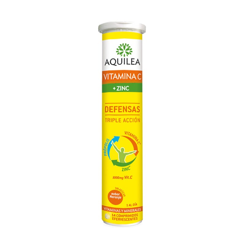 AQUILEA VITAMINA C + ZINC 14 Tabs