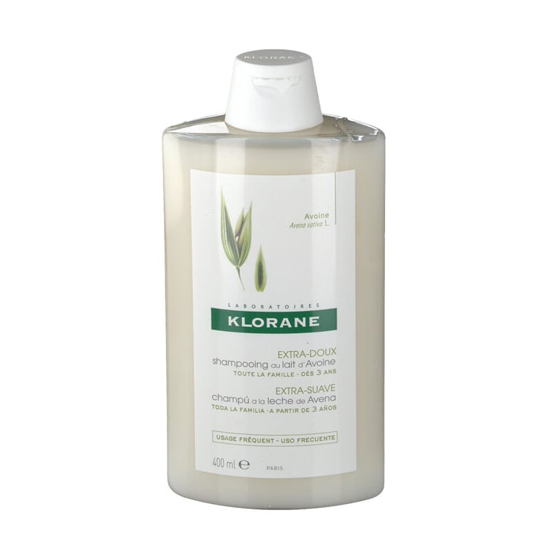 CHAMPÚ EXTRA SUAVE A LA LECHE DE AVENA 400 ml de Klorane