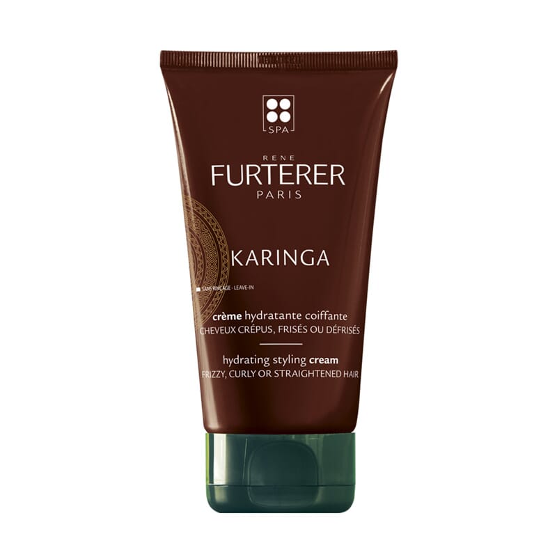 KARINGA Styling hydraterende crème zonder uitspoelen voor kroezend en krullend haar 150 ml