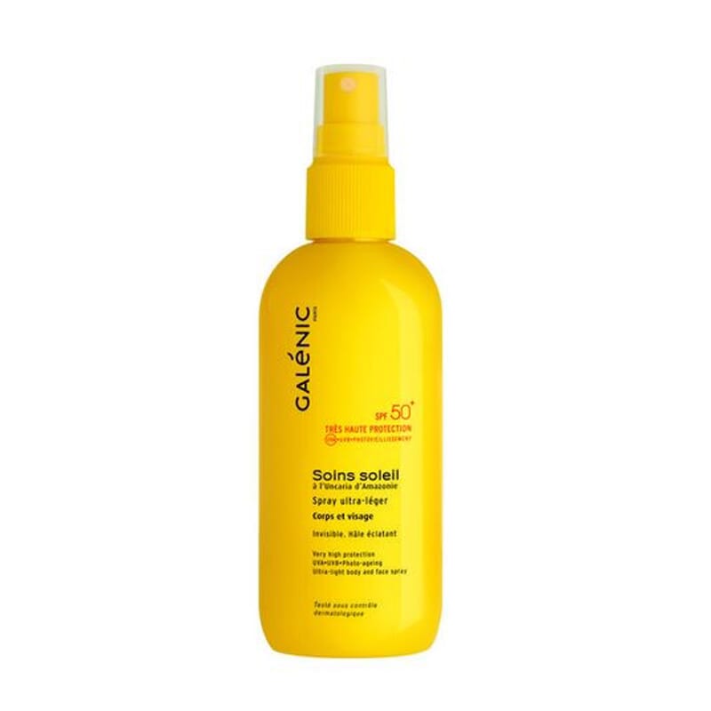 SOINS SOLEIL SPRAY ULTRA LIGERO CARA Y CUERPO SPF50+ 125ml