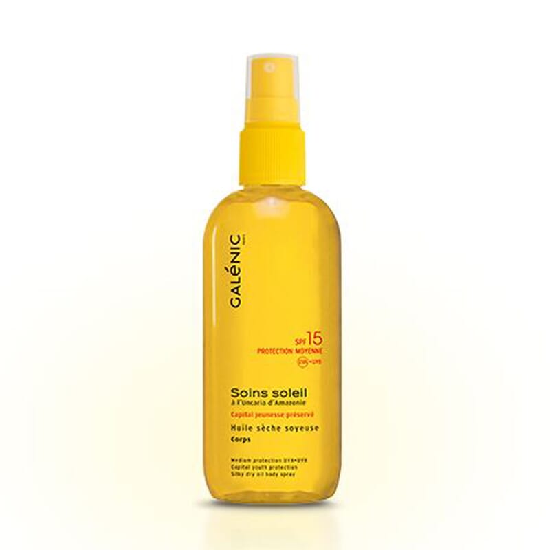 SOINS SOLEIL ACEITE SECO CORPORAL SPF15 SPRAY 150ml