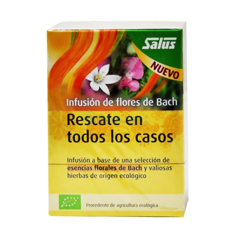 Infusión De Flores De Bach Rescate En Todos Los Casos  