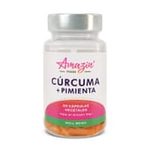 CURCUMA + POIVRE 60 Capsules végétales d’Amazin’ Foods