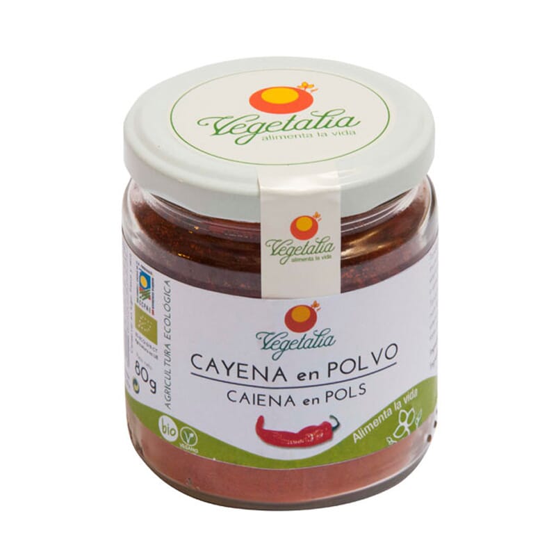 PIMIENTA CAYENA EN POLVO BIO 80g