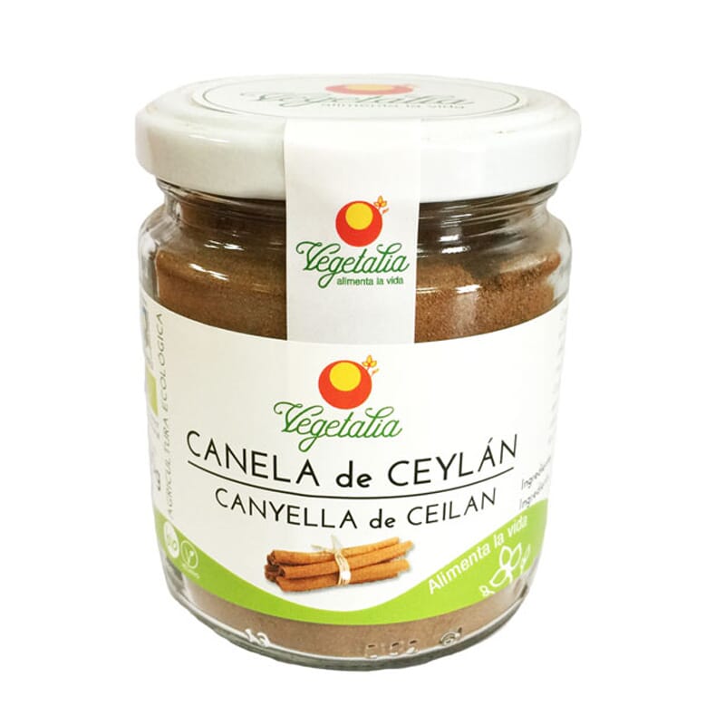 CANELA DE CEYLAN EN POLVO BIO 80g