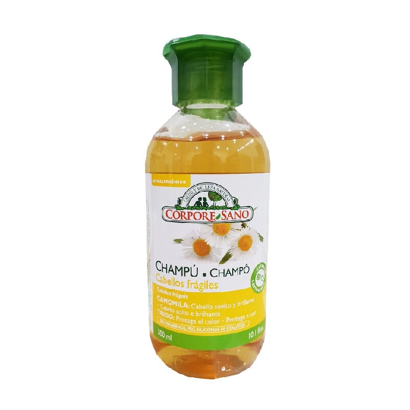 Champú Cabellos Rubios y Frágiles Camomila y Trigo 300 ml