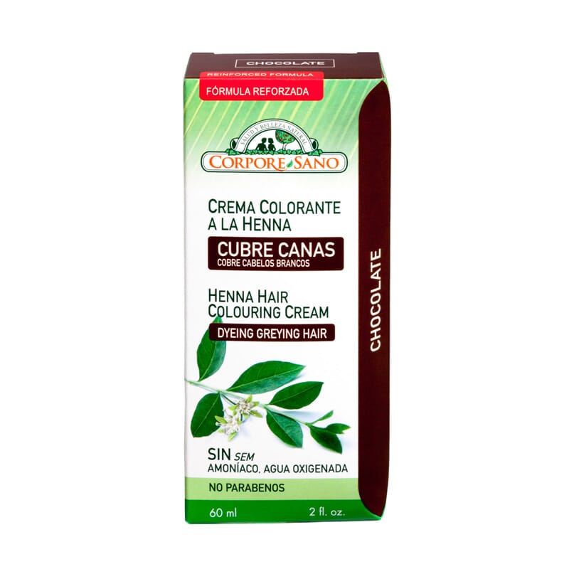 Kleurcrème op henna semi-permanente chocolade 60ml