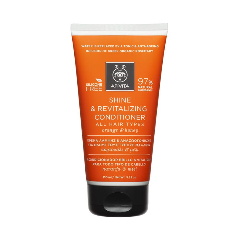 ACONDICIONADOR BRILLO Y VITALIDAD NARANJA Y MIEL 150ml