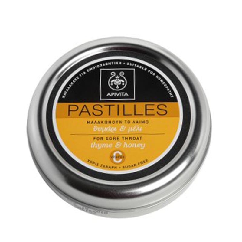 PASTILLAS DE MIEL Y TOMILLO 45g