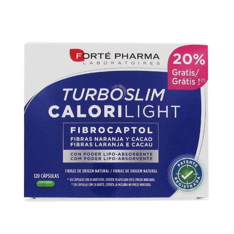 TURBOSLIM CALORILIGHT (20% GRATIS) 120 Caps