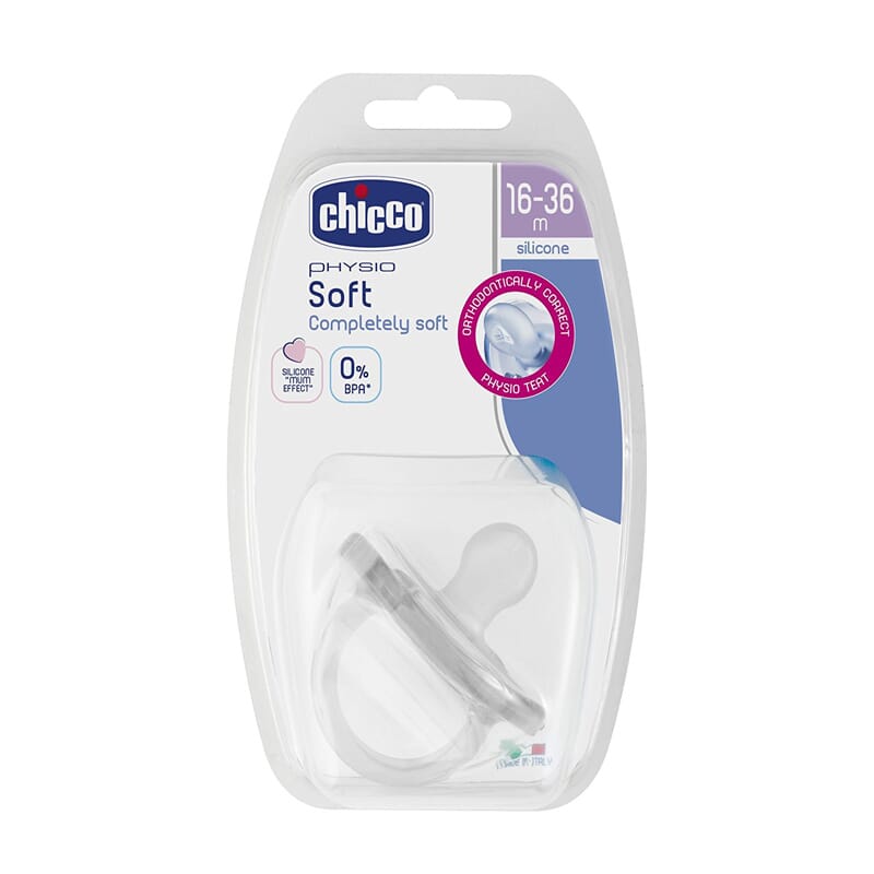 CHUPETE PHYSIO SOFT SILICONA 16-36M 1 Ud