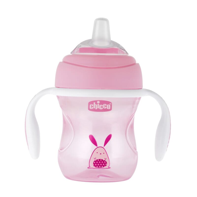 VASO TRANSICIÓN 4M+ ROSA 200ml