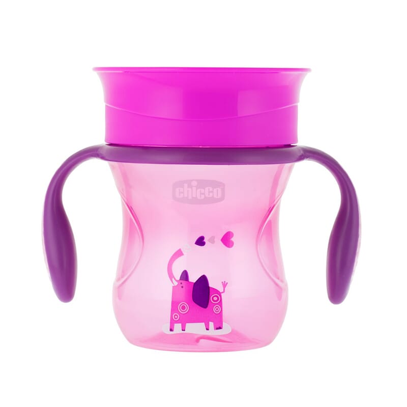 VASO PERFECT 360 ROSA 12M+ 200ml