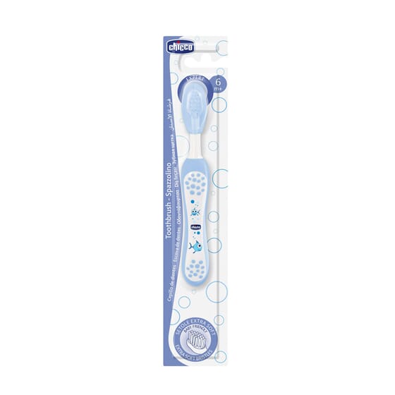 Escova Dental 6M+ Azul 1 Ud da Chicco