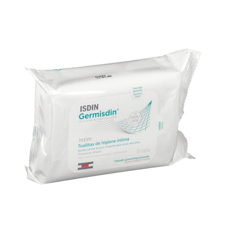 GERMISDIN HIGIENE ÍNTIMA TOALLITAS 20Ud