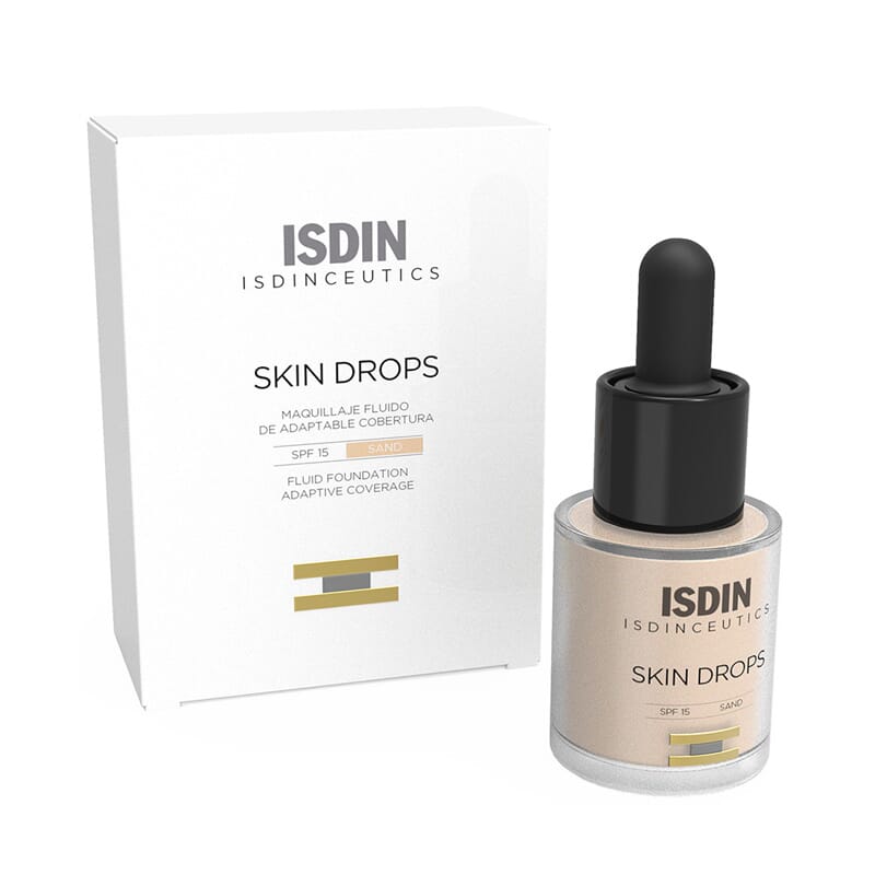 ISDINCEUTICS SKIN DROPS MAKE-UP VLOEIBAR SPF15 SAND 15ml