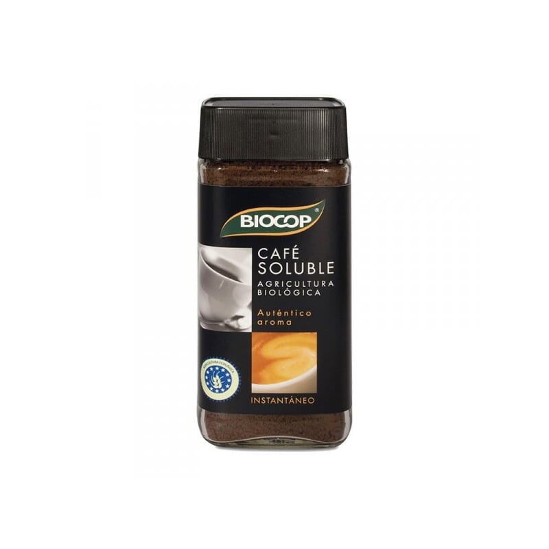 CAFÉ SOLUBLE INSTANTÁNEO 100g de Biocop.