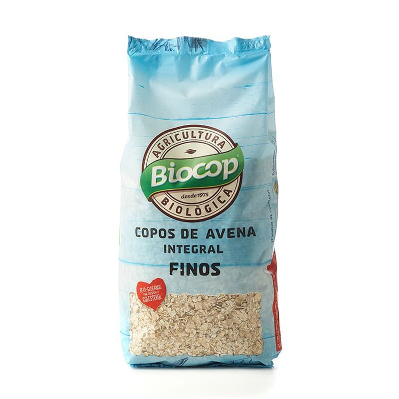 COPOS DE AVENA INTEGRAL FINOS 500g