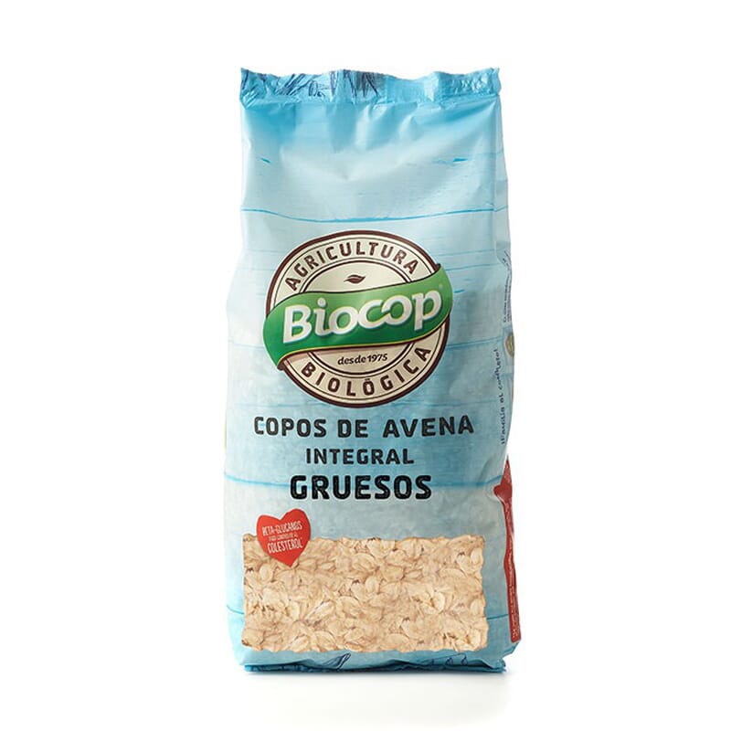 COPOS DE AVENA INTEGRAL GRUESOS 500g