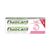 Fluocaril Bi-Fluoré Dentes Sensíveis Pack Especial 2 Un De 75 ml da Fluocaril