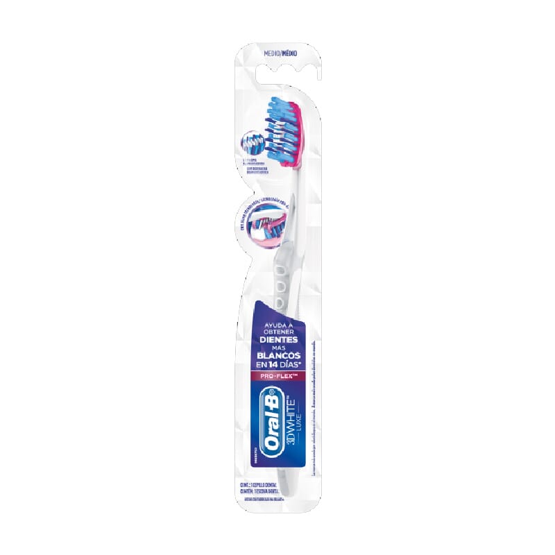 ORAL-B CEPILLO DE DIENTES 3D WHITE LUXE PRO-FLEX