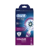 Oral-B Nachfüllbare Zahnbürste Pro600 Cross Action Colour Edition von Oral-B