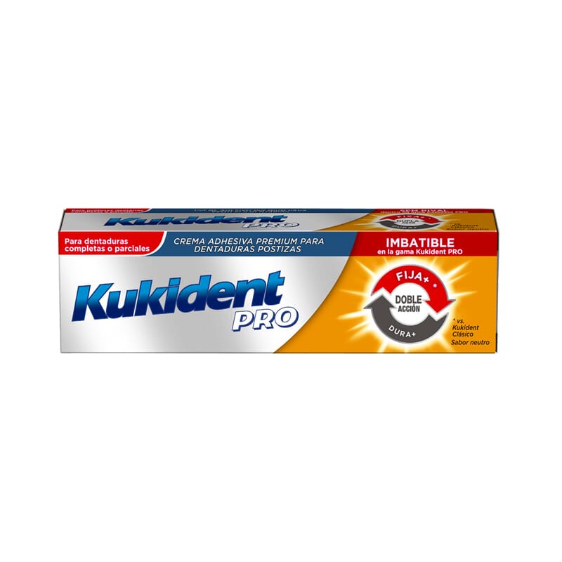 KUKIDENT PRO CREMA ADHESIVA DOBLE ACCIÓN 40g