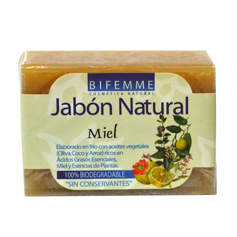 JABÓN NATURAL MIEL 100g