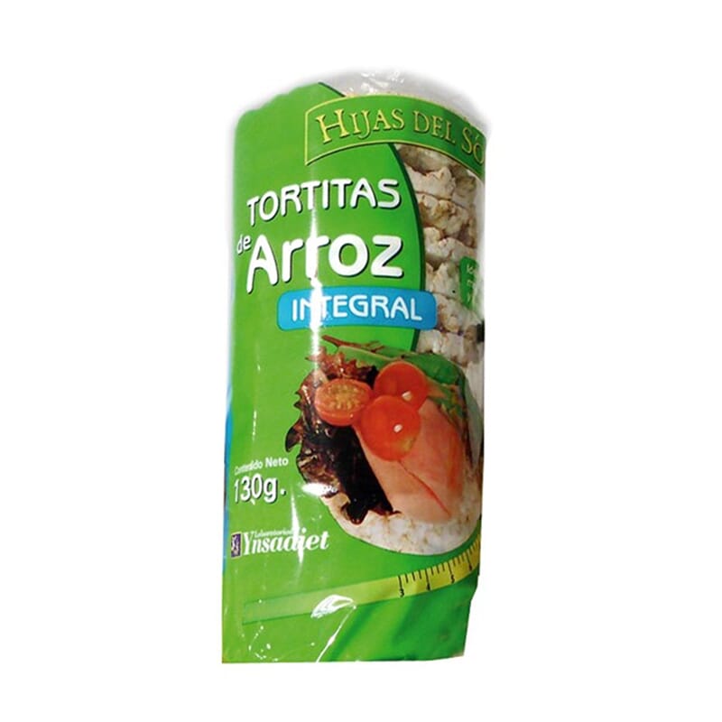 Tortitas De Arroz Integral 130g