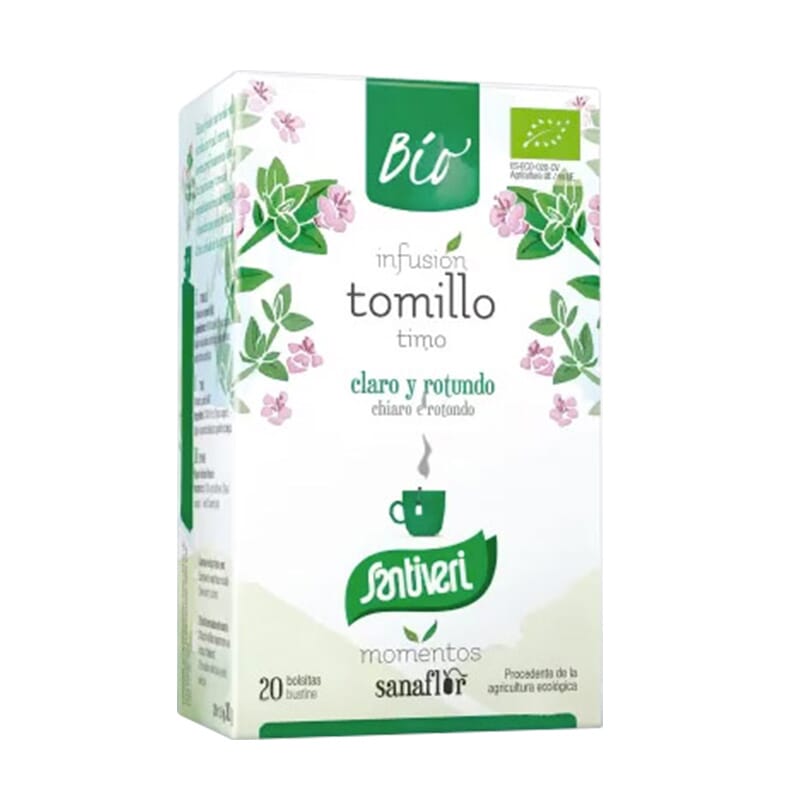 SANAFLOR INFUSIÓN TOMILLO BIO 20 Infusiones