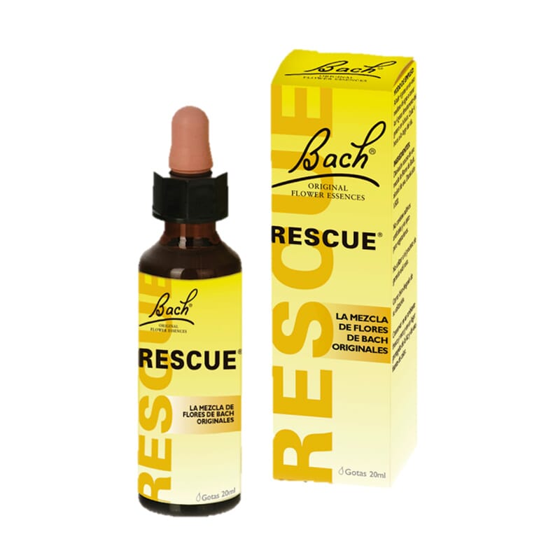 FLORES DE BACH ORIGINALES RESCUE GOTAS 10ml