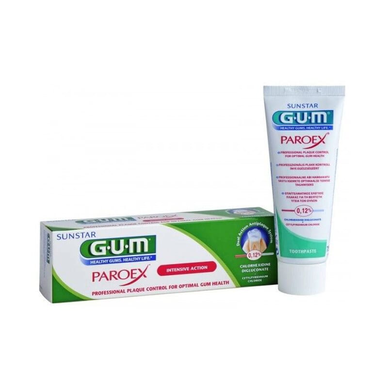 GUM PAROEX ACCIÓN INTENSIVA DENTÍFRICO 75ml