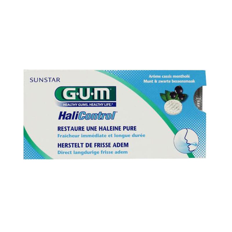 GUM HALICONTROL 10 TABLETAS