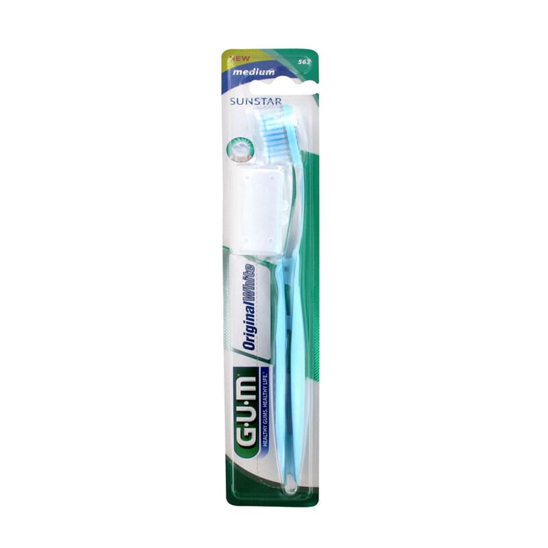 GUM ORIGINAL WHITE CEPILLO DENTAL MEDIO 563 1 Ud