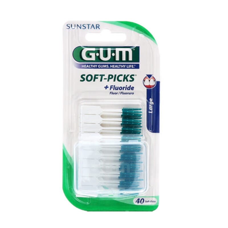 GUM SOFT-PICKS ORIGINAL X-LARGE 40 Ud