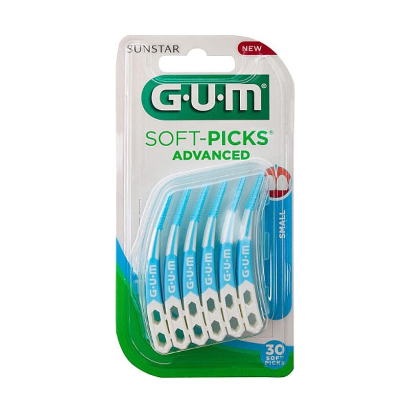 GUM SOFT-PICKS ADVANCED SMALL 30 Ud