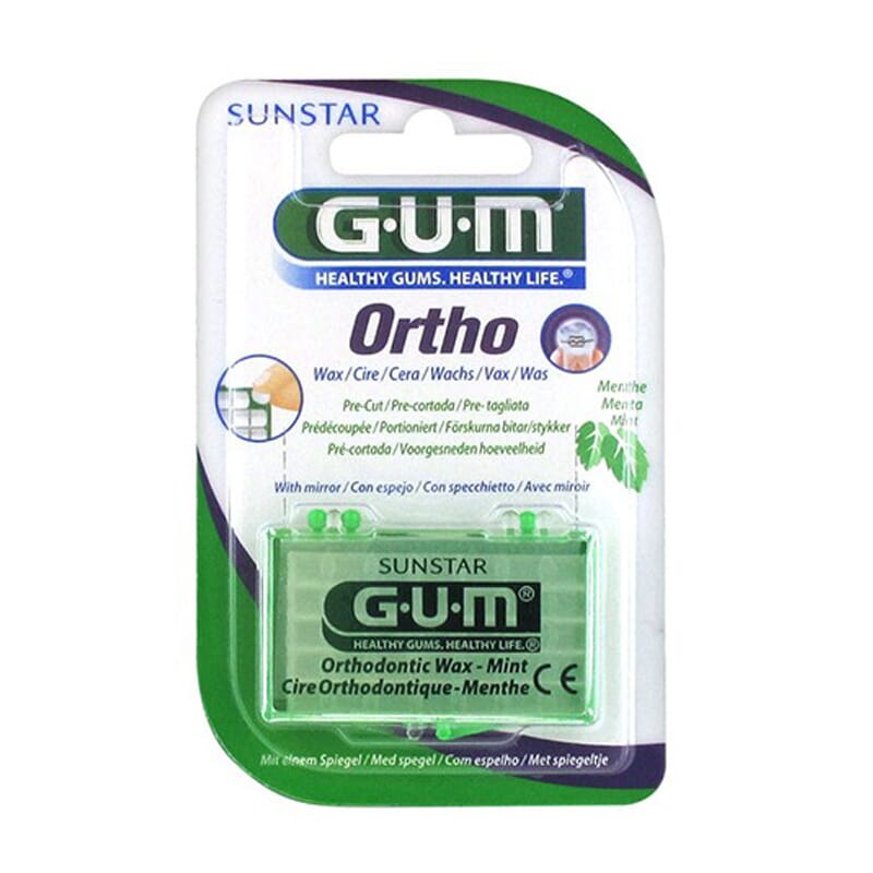 GUM 724 CERA ORTODONCIA MENTOLADA CON ESPEJO  1 Ud