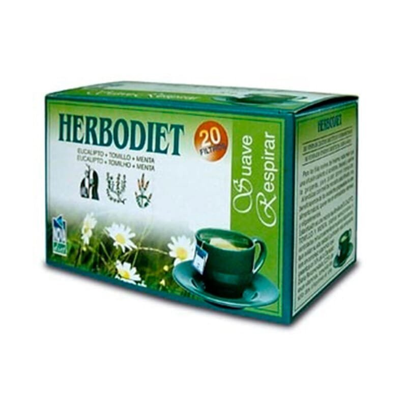 Herbodiet Infusão Suave Respirar 20 Infusões