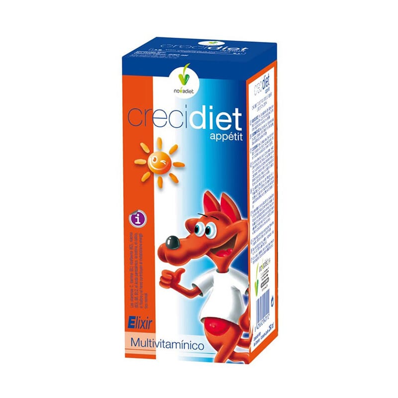 Crecidiet Appetit Jarabe Infantil 250 ml de Novadiet