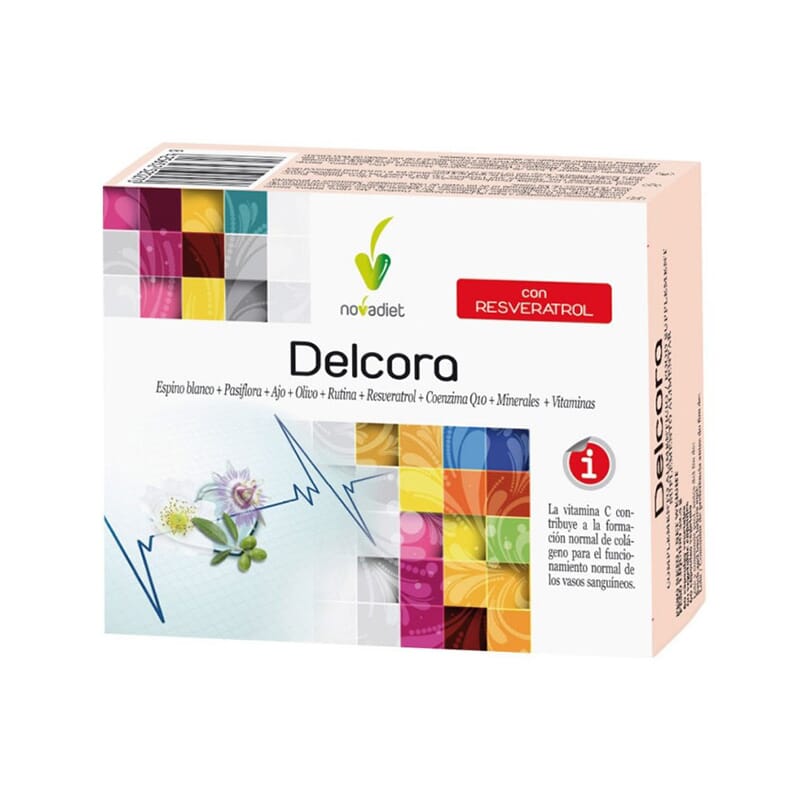 Delcora Mit Resveratrol 60 Caps