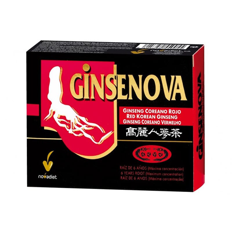 Ginsenova Ginseng Rojo Coreano 60 Caps