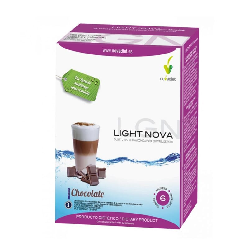 Batido Light Nova Chocolate 6 Sobres