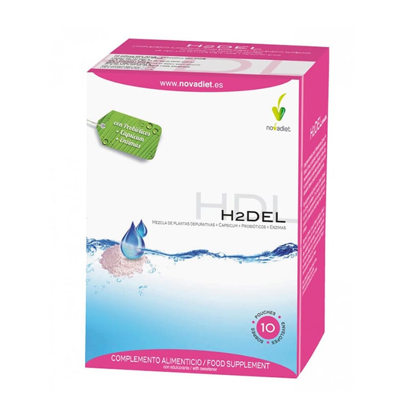 H2Del 10 Sobres de Novadiet